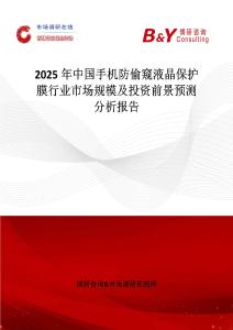 2025年中國手機防偷窺液晶保護膜行業市場規模及投資前景預測分析報告