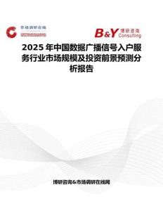 2025年中国数据广播信号入户服务行业市场规模及投资前景预测分析报告