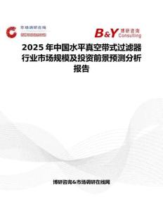 2025年中國水平真空帶式過濾器行業市場規模及投資前景預測分析報告