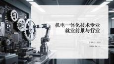 機(jī)電一體化技術(shù)專業(yè)就業(yè)前景與行業(yè)