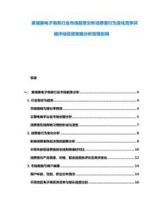 柬埔寨電子商務(wù)行業(yè)市場(chǎng)前景分析消費(fèi)者行為變化競(jìng)爭(zhēng)環(huán)境評(píng)估投資策略分析政策影響