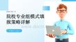 院校專業(yè)組模式填報策略詳解