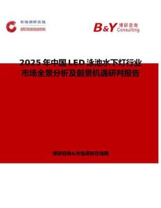 2025年中國LED泳池水下燈行業市場全景分析及前景機遇研判報告