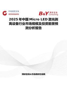 2025年中國Micro LED激光剝離設備行業市場規模及投資前景預測分析報告