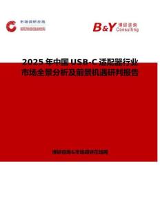 2025年中國USB-C適配器行業市場全景分析及前景機遇研判報告