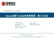 SpaceX旗下xAI业务深度梳理：算力+生态