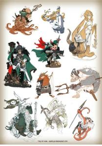 巴塞羅那自由職業角色設計漫畫大師