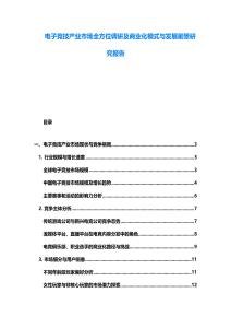 电子竞技产业市场全方位调研及商业化模式与发展前景研究报告