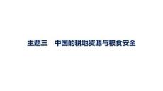 2027届高三地理(人教版)一轮复习课件：第12章　资源安全与国家安全　主题三　中国的耕地资源与粮食安全