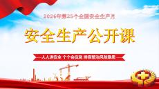 【课件】2026年安全生产月安全生产公开课