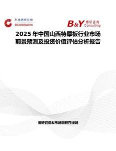 2025年中國山西特厚板行業市場前景預測及投資價值評估分析報告