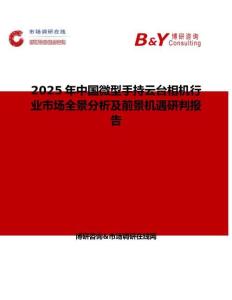 2025年中国微型手持云台相机行业市场全景分析及前景机遇研判报告