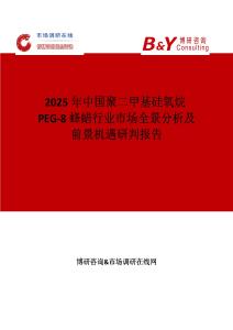2025年中國聚二甲基硅氧烷PEG-8蜂蠟行業市場全景分析及前景機遇研判報告