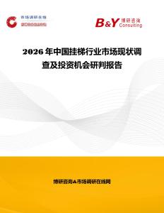 2026年中国挂梯行业市场现状调查及投资机会研判报告