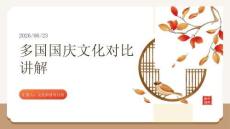 多国国庆文化对比讲解