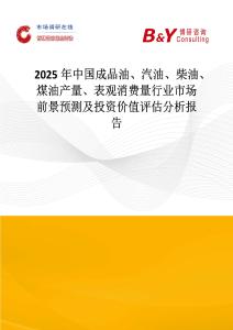 2025年中國成品油、汽油、柴油、煤油產量、表觀消費量行業市場前景預測及投資價值評估分析報告