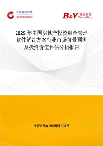 2025年中國房地產投資組合管理軟件解決方案行業市場前景預測及投資價值評估分析報告