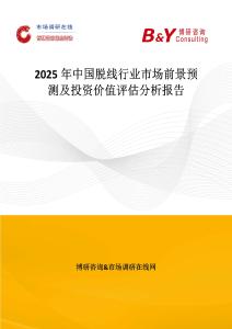 2025年中国脱线行业市场前景预测及投资价值评估分析报告