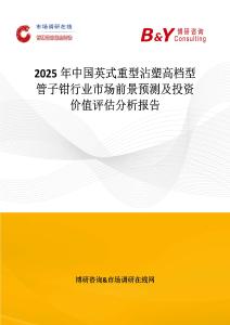 2025年中國(guó)英式重型沾塑高檔型管子鉗行業(yè)市場(chǎng)前景預(yù)測(cè)及投資價(jià)值評(píng)估分析報(bào)告