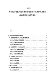 2025-2030航空母艦制造行業市場現狀技術發展分析及投資戰略布局規劃研究報告