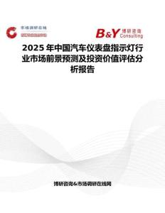 2025年中國汽車儀表盤指示燈行業市場前景預測及投資價值評估分析報告
