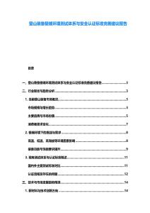 登山装备极端环境测试体系与安全认证标准完善建议报告