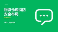 物資倉庫消防安全布局課