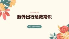 野外出行急救常識