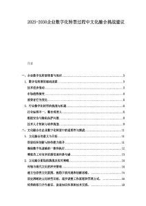2025-2030企业数字化转型过程中文化融合挑战建议