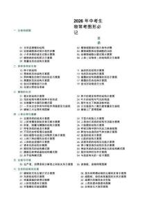 2026年中考生物常考图形必记（解析版）