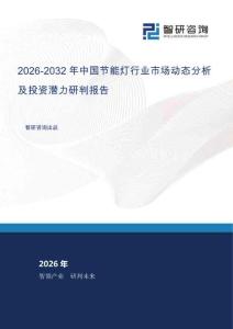2026-2032年中國節能燈行業市場動態分析及投資潛力研判報告