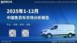 2025年1-12月中国售货车市场分析报告