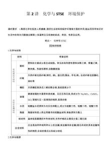 第2讲　化学与STSE　环境保护