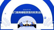 商業門面商鋪租賃簽約權責法律課
