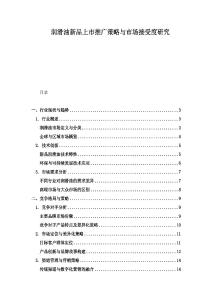 潤滑油新品上市推廣策略與市場接受度研究