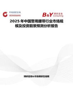 2025年中国警用腰带行业市场规模及投资前景预测分析报告