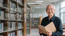 高考老年保健与管理专业报考指南