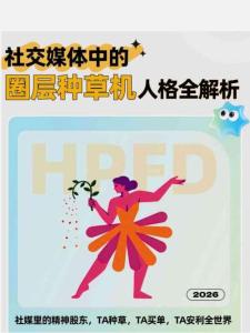 2026社交媒体中的「圈层种草机」人格全解析