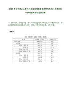 2025貴陽市某企業委托林城公司招聘管理類勞務外包人員筆試歷年參考題庫附帶答案詳解