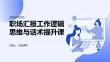 職場匯報工作邏輯思維與話術提升課