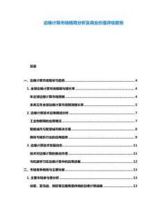 邊緣計算市場格局分析及商業(yè)價值評估報告