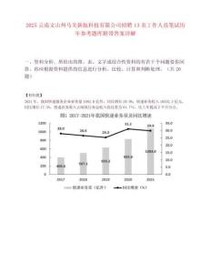 2025云南文山州马关新航科技有限公司招聘13名工作人员笔试历年参考题库附带答案详解