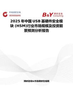 2025年中国USB基硬件安全模块 (HSM)行业市场规模及投资前景预测分析报告