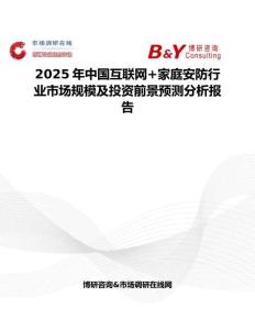 2025年中国互联网+家庭安防行业市场规模及投资前景预测分析报告