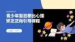 青少年盲目攀比心理矫正正向引导课程
