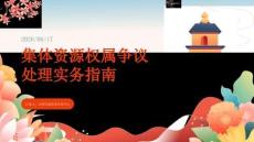 如何處理集體資源權(quán)屬爭議