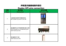 并聯顯示器接線操作指引