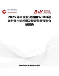 2025年中国波分复用(WDM)设备行业市场规模及投资前景预测分析报告
