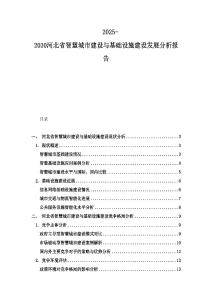 2025-2030河北省智慧城市建設與基礎設施建設發展分析報告