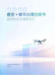 低空+城市治理白皮书2026：迈向时空治理新范式-中央财经大学
